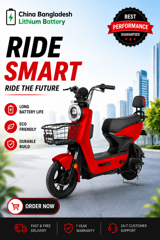 Affordable E-Bike with Durable Design and High Performance