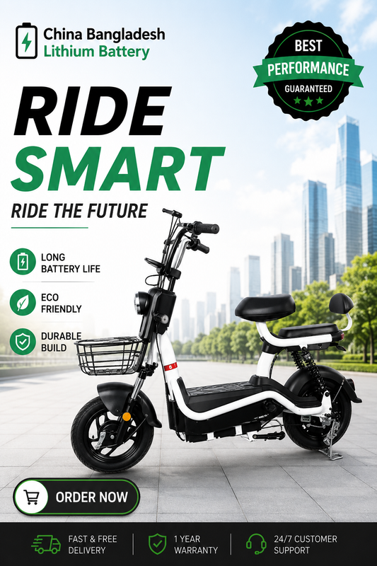 14 Inch Electric Bike 350W Brushless Silent Motor High Quality Electric Bike