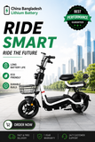 14 Inch Electric Bike 350W Brushless Silent Motor High Quality Electric Bike