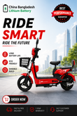 Stylish 48V Electric Bike with Long-Lasting Battery Life