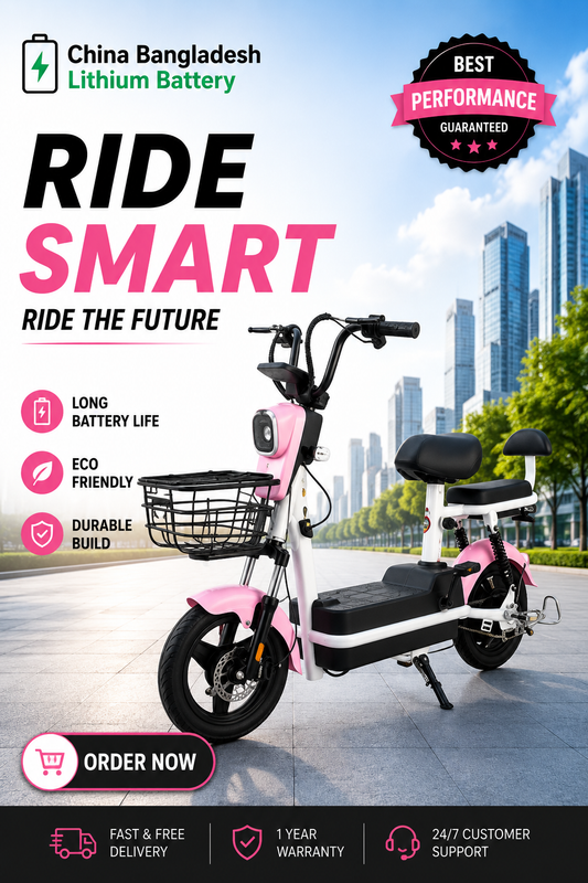 50km Range Electric Bicycle for Daily Commutes and Adventures