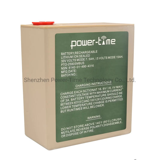 10A Discharge Current Eod Robot Bb-2590/U Battery 10.2ah